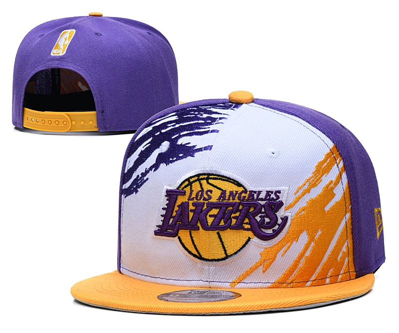 Los Angeles Lakers Stitched Snapback Hats 053